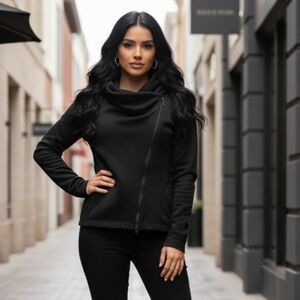 Reebok Asymmetrical Zip Active Women's Jacket Size Small